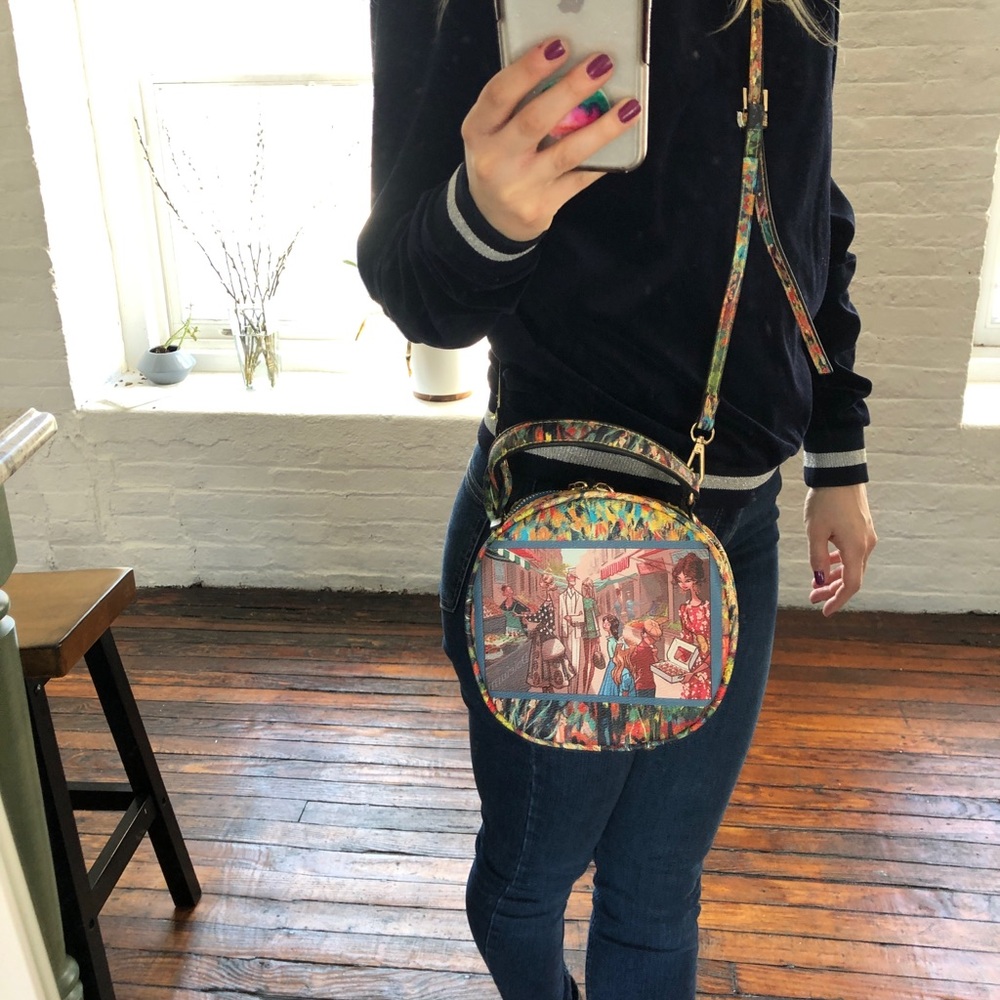 Vintage Paris crossbody